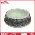 Outdoor melamine material disposable good quality pet bowl